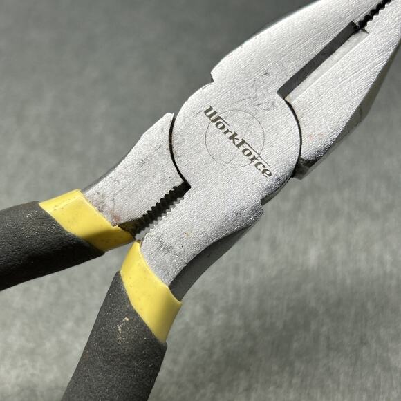 WorkForce Combination Pliers Wire Cutters Steel Grip Tool Forged Carbon Steel - Picture 6 of 8